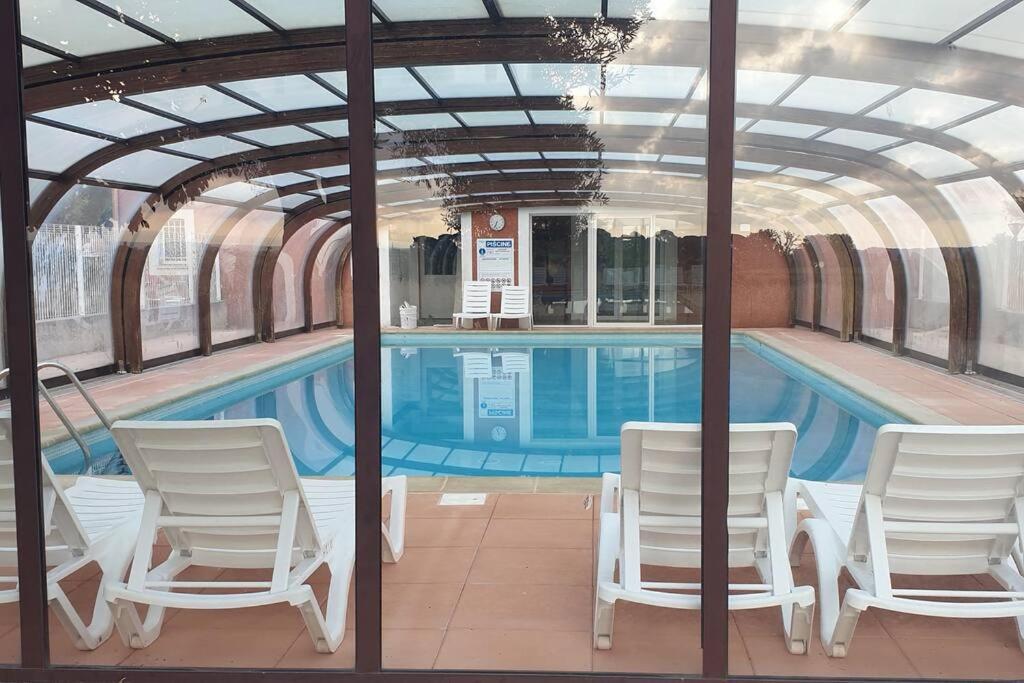 Un Bol D'Air Frais Et De Soleil Entre Campagne Et Plage Villa Béziers Exterior foto