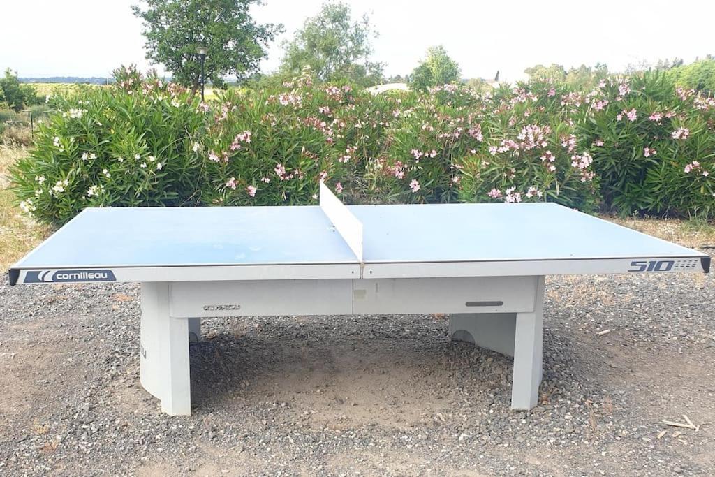 Un Bol D'Air Frais Et De Soleil Entre Campagne Et Plage Villa Béziers Exterior foto